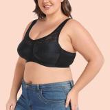 New Soft Underwear Sexy Lace Full Cup Vest Push-up Plus Size Bra