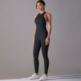 New Arrival Femme Sport Sexy Beautiful Back Slim Fit Yoga Jumpsuit