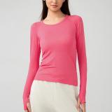 2024 Causal Top Fashion Sport T-Shirt Seamless Yoga Top Slim Fit T-shirt