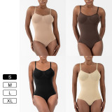 New Women Seamless Shaper Backless Summer Solid Shapewear