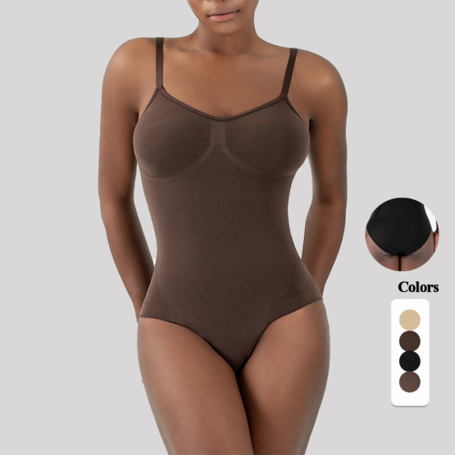 New Women Seamless Shaper Backless Summer Solid Shapewear