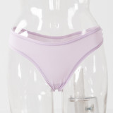 Wholesale Sexy Solid Comfy Ladies Underwear