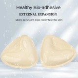 Triangular Double-Sided Self-Adhesive Breast Pads