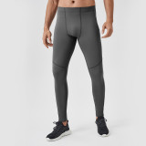 Men's Nylon Fitness Trousers High Elastic Sports Running Trousers