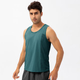 Men's Sports Vest Loose T-shirt Fitness Clothes Running Training Waistcoat