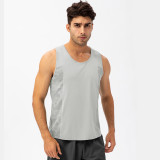 Men's Sports Vest Loose T-shirt Fitness Clothes Running Training Waistcoat