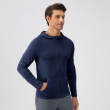Zippered Fitness Wear Quick-drying Running Training Jacket
