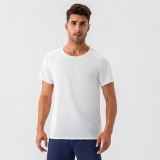 Summer Men's Sports T-shirt Quick-drying Fitness Outdoor Tunning Top