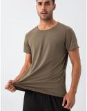 Summer Men's Sports T-shirt Quick-drying Fitness Outdoor Tunning Top