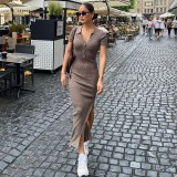 Women's Hip-Wrapped Sexy Dress