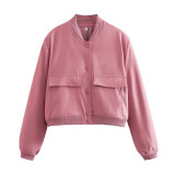 Women's Fashion Stand-Up Collar Coat