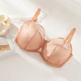 Plus Size Push up Lace Bra Full Coverage Underwire Bra for Women