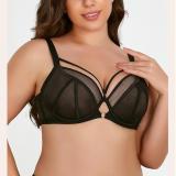 Fashion Push up Underwear Full Coverage Plus Size Bra for Women