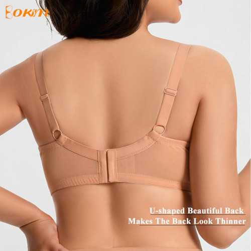 Breathable Thin Cup Bras Push-up Underwear for Women