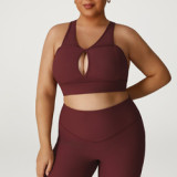 High-intensity yoga bra gather sexy beautiful back running fitness vest for women