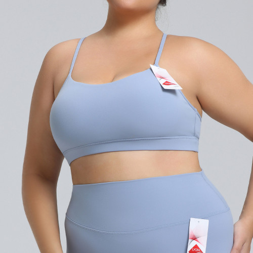 Large size yoga clothes for women Lycra high-grade tight sportswear suit style fitness clothes