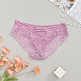 Plus Size Sexy Lace Triangle Underwear for Daily Wear