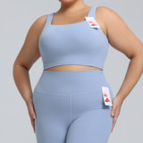 new large size yoga clothes for women Lycra high-grade tight sportswear suit l-u same style fitness clothes