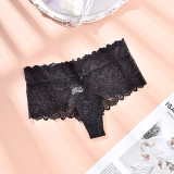 Hot Sale Plus Size Ladies Thong Lace Ultra Thin Panties
