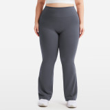 High waist, tummy-controlling, high elasticity, hip-lifting, high-height, breathable wide-leg yoga pants