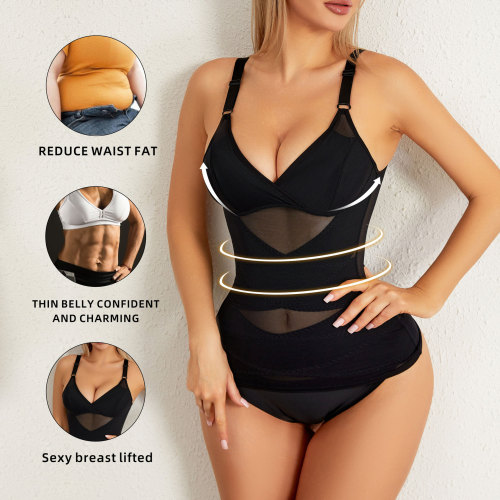 Plus Size Women's Shapewear Vest Waist Slimming Shaper Top