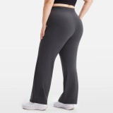 High waist tummy-controlling loose high elastic hip-lifting breathable yoga pants