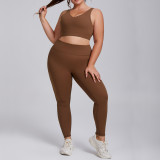 Plus size sports bra for women, sexy backless sports bra, shockproof yoga bra for night running