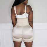 Women's High-Waist Butt Lifting Shapewear with Zipper Closure-Lace Trimmed Tummy Control Adjustable Straps Postpartum Slimming