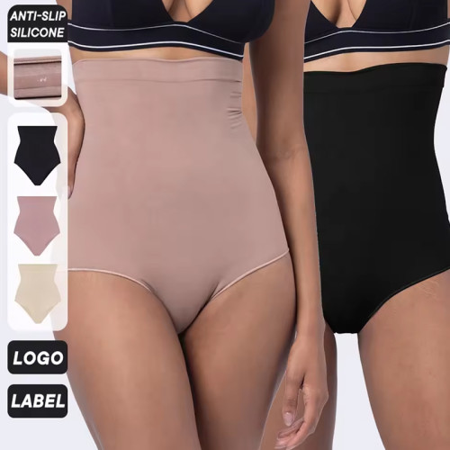 Women's High-Waist Compression Shapewear Panties: Waist & Abdomen Slimming Butt Lifting Posture Enhancement