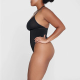 Women's High-Waist Tummy Control Shapewear Thong:Seamless Slimming Breathable for All-Day Comfort