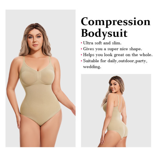 Women's Full-Body Compression Shapewear Bodysuit: Bust Lift Waist & Abdomen Slimming Posture Correction