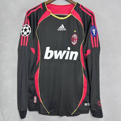 06-07 AC Milan Second home Long sleeved