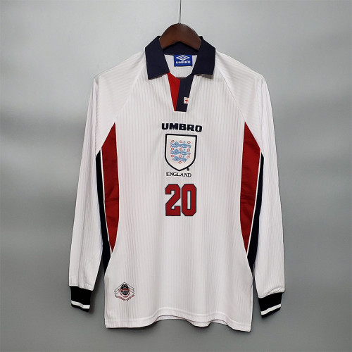 England Home Long sleeved 1998