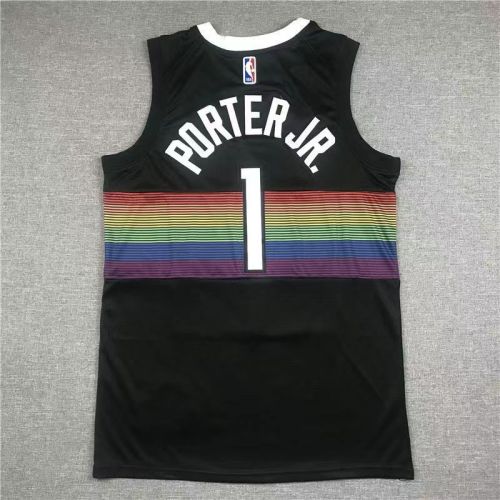 Denver Nuggets Michael Porter Jr basketball jersey black