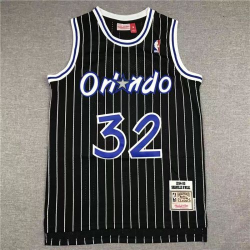 Orlando Magic shaquille oneal basketball jersey black