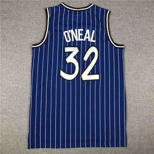 Orlando Magic shaquille oneal basketball jersey blue
