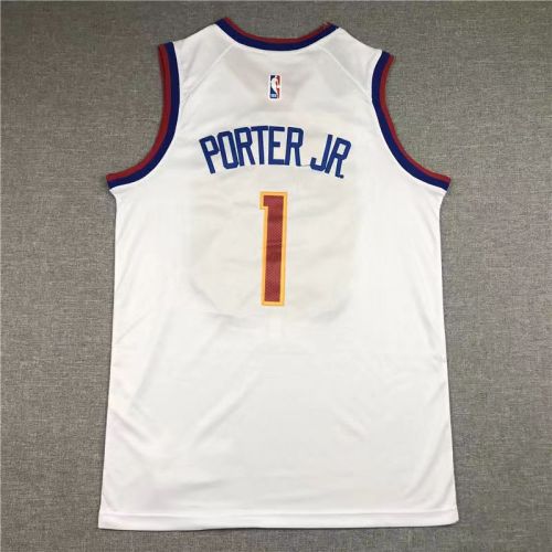 Denver Nuggets Michael Porter Jr basketball jersey white