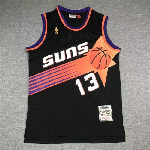 steve nash #13 Phoenix Suns basketball jersey black