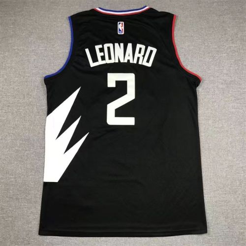 Los Angeles Clippers Kawhi Leonard basketball jersey black