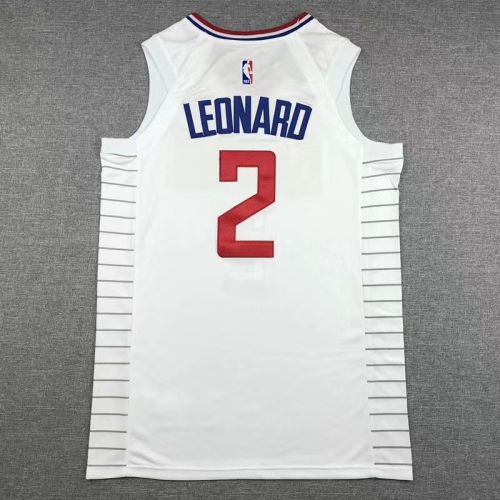 Los Angeles Clippers Kawhi Leonard basketball jersey white