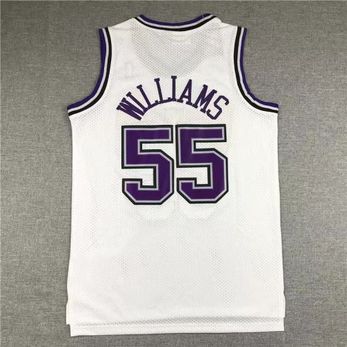 Sacramento Kings Jason Williams basketball jersey white