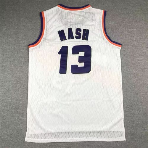 steve nash #13 Phoenix Suns basketball jersey white