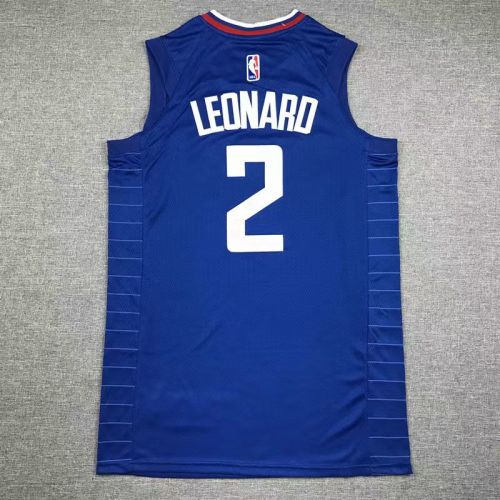 Los Angeles Clippers Kawhi Leonard basketball jersey blue
