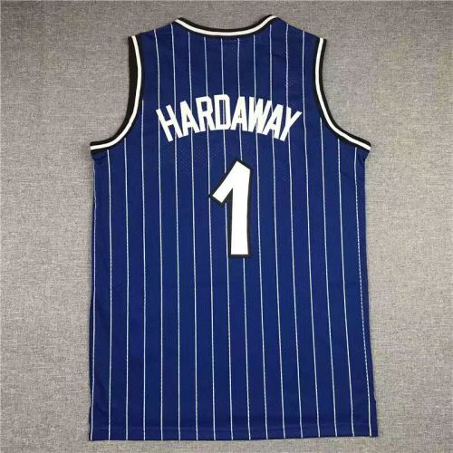 Orlando Magic Penny Hardaway basketball jersey blue