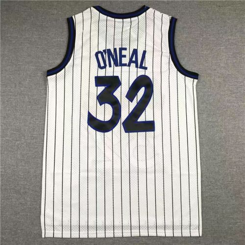 Orlando Magic shaquille oneal basketball jersey white