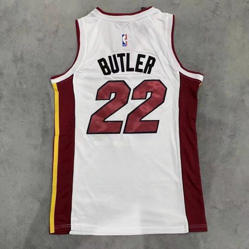 Miami Heat  Jimmy Butler basketball jersey white