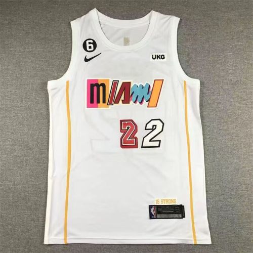 Miami Heat  Jimmy Butler basketball jersey white
