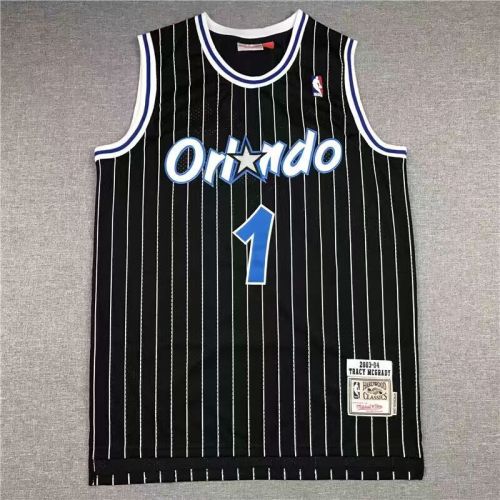 Orlando Magic Tracy McGrady basketball jersey black