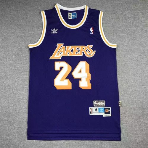 Los Angeles Lakers Kobe Bryant basketball jersey purple