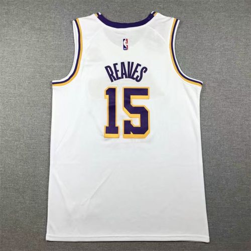 Los Angeles Lakers Austin Reaves basketball jersey White